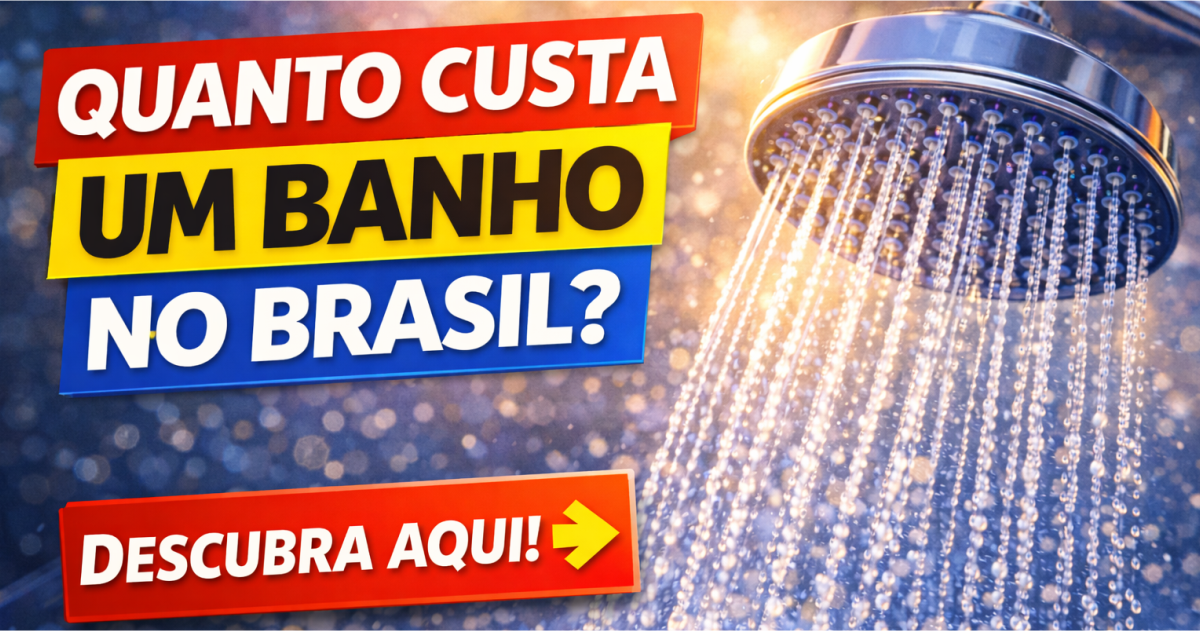 Quanto custa um banho de chuveiro no Brasil? Veja o impacto na conta